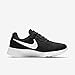 Nike Womens Tanjun Running Sneaker Black/White 10