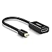 UGREEN Mini DisplayPort to HDMI Adapter (Thunderbolt 2.0) 4K Mini DP to HDMI Adapter Cable suitable for MacBook Pro MacBook Air, iMac, Surface Book Pro 3/4/5, Thinkpad, Google Pixel Chromebook - Black primary