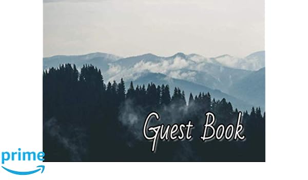 Guest Book Vintage Rustic Guests Book To Sign In For Vacation