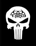 Toyota TRD Punisher Sull Decal Vinyl Sticker|Cars Trucks Walls Laptop|WHITE|5.5 In|URI231