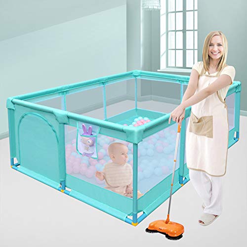 image for Olpchee Portable Folding Baby Playpen Playard Rectangle Toddlers Play 