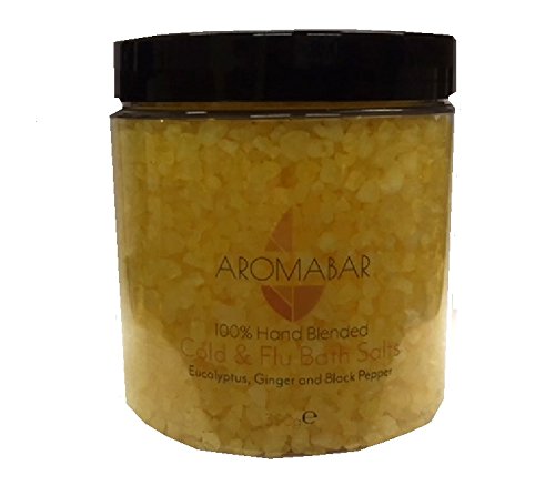 Soothing Dead Sea Bath Salts Soak 300g with Eucalyptus, Ginger & Black Pepper Essential Oils