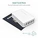 RAVPower USB C Desktop Charger, 60W 6-Port USB Charging Station Compatible with Google Pixel XL, Nexus 5X 6P, iPhone, Galaxy Note8 S8 S7 S6 Edge, LG G6 G5 G Flex2 V20 (White)