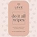 Love Wellness Do It All Wipes - Feminine Wipes - OB/GYN Recommended - Helps maintain a women’s vaginal microbiome – 30 wipes per pack – Perfect for on the go!