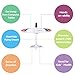 Electric Airplane Toys, Rechargeable 2 Flight Mode Throwing Plane, Outdoor Sport Toy, Foam Education Glider Aeroplane for boys Adults, Family Flying Game Toy,Styrofoam Airplanes,Gift for Kids Teenager
