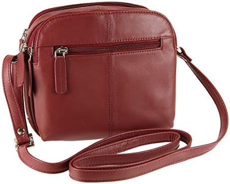 Visconti Ladies Soft Genuine Leather Small Cross Over Shoulder Bag - Holly 18939