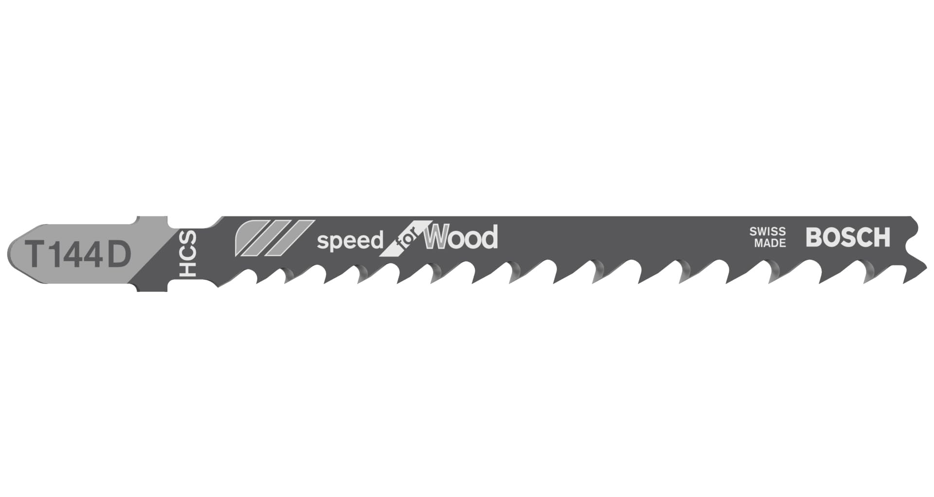 Bosch 3x T 144 D Speed for Wood Jigsaw Blade (for Softwood, Chipboard, Length 100 mm, Professional Accessory Jigsaw)