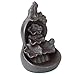 Risup Ceramic Incense Burner Backflow Incense Burner Holder + 10pcs Incense Cones Incense Stick Holder for Home Office Decor