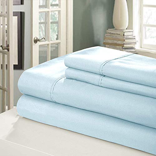 100 Cotton Sheet Set KingBaby Blue Sheet Sets King Size300 Thread Count Sheets KingLong