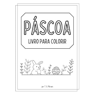 Livro PÁSCOA - LIVRO PARA COLORIR