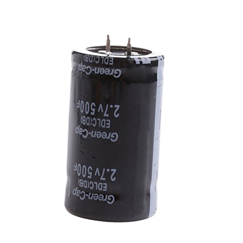 POYING 1PC Farad Capacitor 2.7V 500F 3560MM Super Capacitors Through Hole General Purpose
