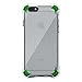 Ballistic, iPhone 6 Case / 6s Case [Jewel Spark] 6ft Drop Test Certified Case Protection [Clear / Green] Reinforced Bumper Cell Phone Case for Apple iPhone 6 / 6s - Clear / Green