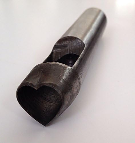 1Pcs Leathercraft Large Steel Leather Hole Punch Heart Punch Hole Tool Leather Craft Tools 1.5cm(L) x 1.5cm(W)
