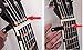 Guitar Fretboard Note Chart Decals Fingerboard Fret Map Removable Color Coded Sticker