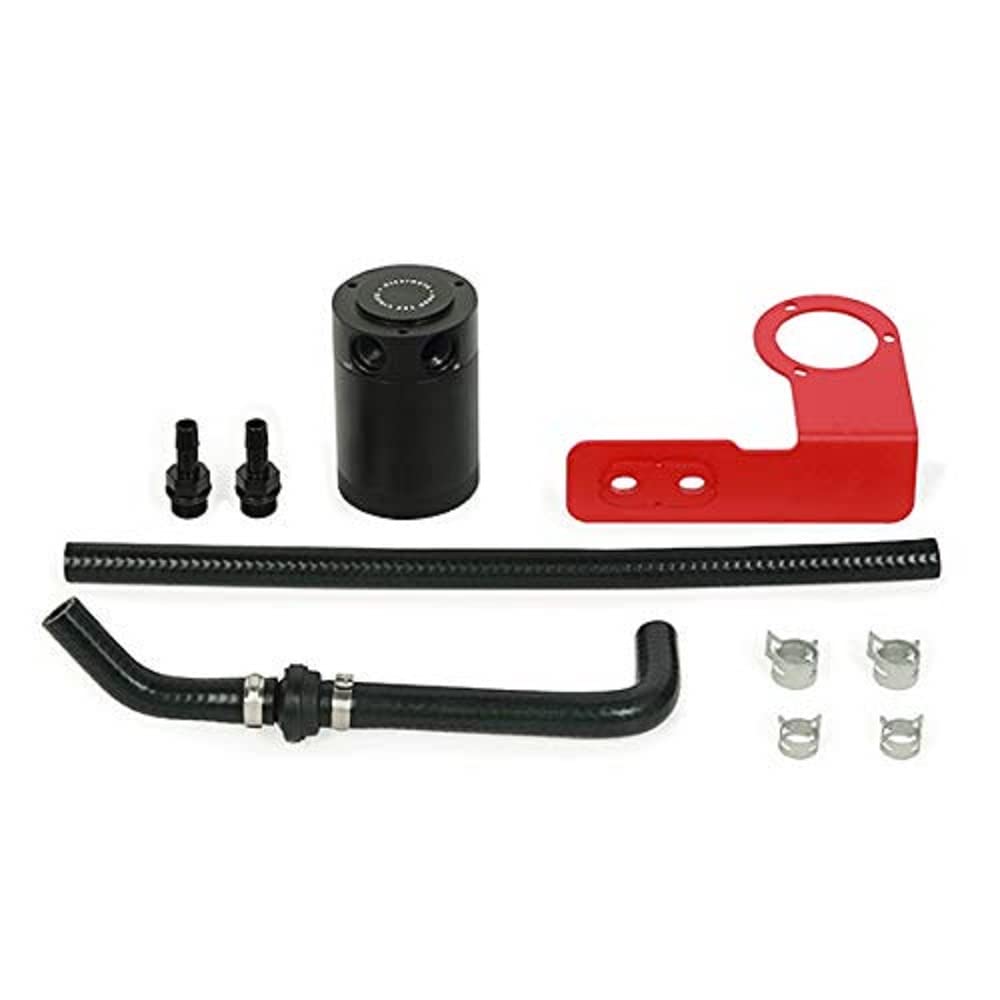 Photo 1 of Mishimoto MMBCC-ACRD15-18PBERD Baffled Oil Catch Can, PCV Fits Honda Accord 1.5T 2018+ Red