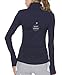 Queenie Ke Women's Sports Define Jacket Slim Fit and Cottony-Soft Handfeel Size L Color Dark Navy
