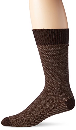 Goodhew Men's Oxford Socks, Espresso, Large/X-Large