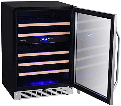 EdgeStar-CWR462DZ-24-Inch-Wide-46-Bottle-Built-In-Wine-Cooler-with-Dual-Cooling-Zones