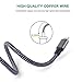 iPhone Charger, Calegoo Lightning Cable 2Pack 16.4FT Extra Long Nylon Braided USB Cable Cord, Compatible with iPhone 7 7Plus 6s 6sPlus 6 6Plus 5 5s 5c SE iPad iPod & More (Black)