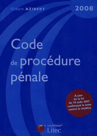 Code de procédure pénale, 2008