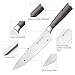 Pohaku Chef Knife, High Carbon Steel 8 Inch Kitchen Knife For Cutting Vegetables, Daily Chef Cooking Knife For Chopping Onions/Meat