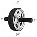 Ab Wheel Roller,For Full Body Exercise, strengthen & tone abs, shoulders, arms, and back.Comfortable plastic grips. Effectively develop & strengthen the stomach area