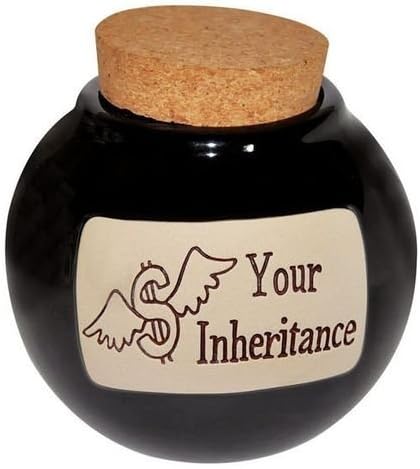 Your Inheritance Hand Crafted Word Jar...The Original Word Jar by Muddy Waters Pottery
