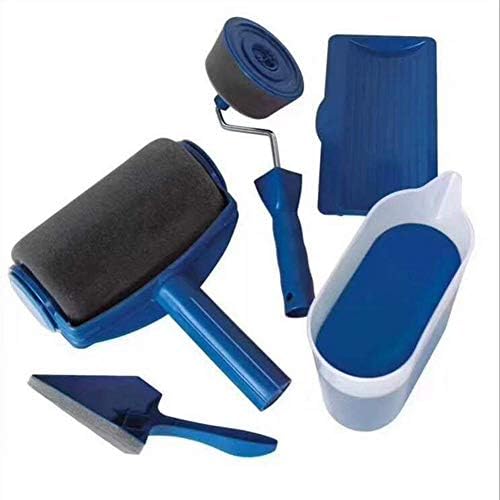 PaintRunner Pro Roller Brush Handle Tool Set of 5, Paint Roller Tool Kit for Wall and Ceiling Paint Transform any room in minutes