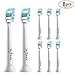 Replacement Toothbrush Heads for Philips Sonicare ProResults Gum Health HX9038/64,fits Gum Health,Plaque Control,DiamondClean,HealthyWhite Sonic Click-on Brush Handle(8 Pack)