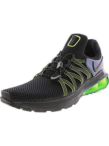 Nike Men's Shox Gravity Black / - Gorge Green Ankle-High Running Shoe 13M