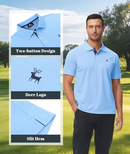 ZITY Polo Shirt Short Sleeve Men Poloshirt T-Shirt Casual Regular Fit