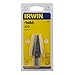 Irwin Tools Unibit #20 9/16-Inch to 1-Inch Step-Drill Bit, 1/2-Inch Shank (10220)