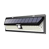 LITOM Enhanced 102 LED Super Bright Solar Lights Outdoor, Solar Motion Sensor Lights with 270°Wide Angle, IP65 Waterproof, Easy-to-Install Security Lights for Front Door, Yard, Garage, Deck