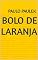 Livro BOLO DE LARANJA