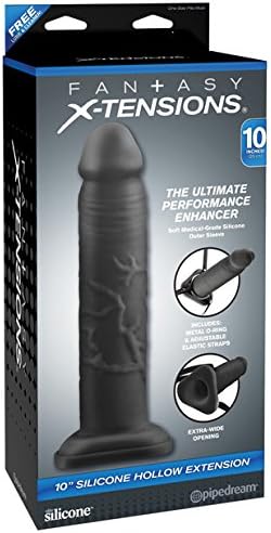 Fantasy Xtensions 10" Silicone Extension - Black