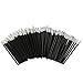 Shintop Disposable MakeUp Lip Brush Lipstick Gloss Wands Applicator Perfect Make Up Tool (100pcs black)