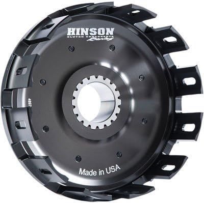 Hinson Billetproof Clutch Basket with Cushions and Kickstarter Gear - HONDA CRF450R 2002–2012