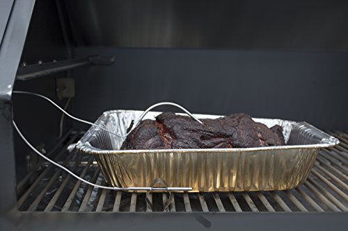 BBQ Butler Meat Thermometer Probe Holder - Works for Ambient Temperature Readings for Smokers/Grills/Ovens - Thumbnail 7