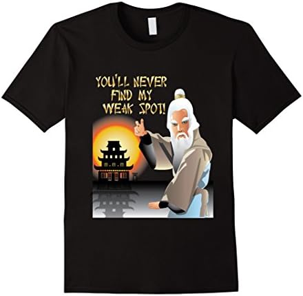 White Eyebrow Kung-Fu Master Funny Shirt