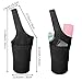 MoKo Yoga Mat Bag, Yoga Mat Tote Sling Carrier Lightweight Yoga Mat Carry Bag with Large Pocket & Zipper Pocket, Yoga Mat Holder for Women Men Fits Most Size Mats Reuseable Storage Bag – Blackthumb 4