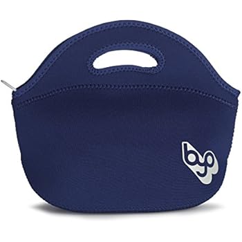 BYO 5212999 Rambler Insulated Neoprene Lunch Bag, Navy Blue
