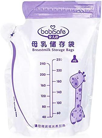 Mummamia Babisafe UK Breast Milk Storage Bags (Box of 25 Bags) (Pack of 25)