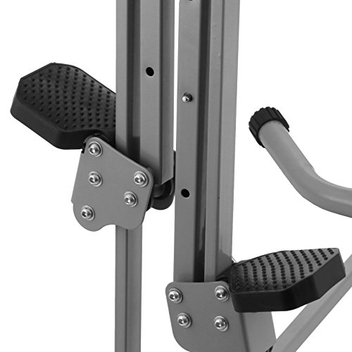 Happy Exercise Climber Stepper Cardio Climber Machine LCD Climbing System Vertical Climber Fitness Workout (plastic board) - Thumbnail 6