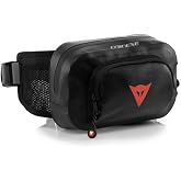Dainese - Explorer Waist Bag 1.8L, Waterproof Bum Bag, for Men and Women, Black
