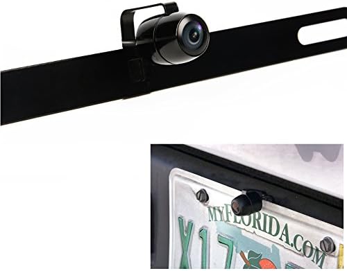 Car Backup Camera of US License Plate Mount, COOLINT 105L1 US Hidden Auto Waterproof Car Rear View Backup Camera HD Color Image and Wide View Angle for Car, RV, SUV, Pickup
