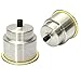Marinebaby 2PCS Stainless Steel Cup Drink Holder with Drain Marine Boat Rv Camper