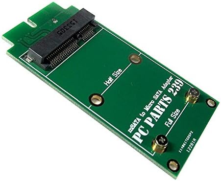 mSATA 27/50mm to 1.8" Micro SATA SSD Converter Adapter for Laptop PC PARTS 239 004