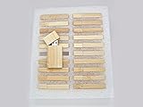 20 2GB Flash Drive - Bulk Pack - USB 2.0 Wooden Bamboo Stick Design - 2 GB Flash Drive