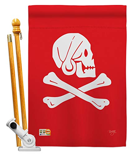 Breeze Decor HS107036-BO Henry Every Coastal Pirate Decorative Vertical, House…