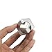 JZH Infinity Cube Fidget Hand Spinner Finger Spin Toys, Removable Finger Gyro Rubik Cube Naughty toys. (Silver)